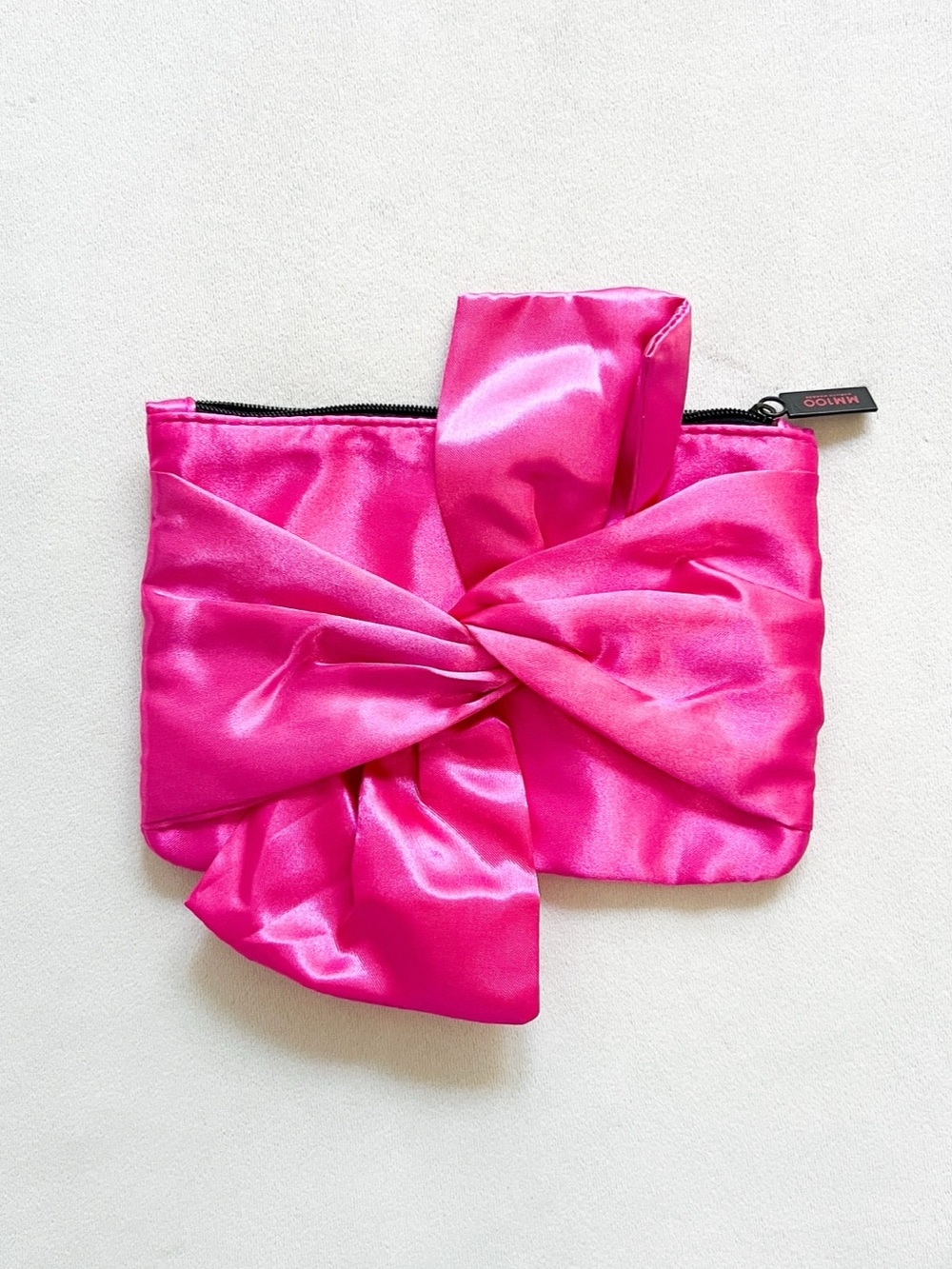 Ipsy Pink Bow Cosmetic Bag
